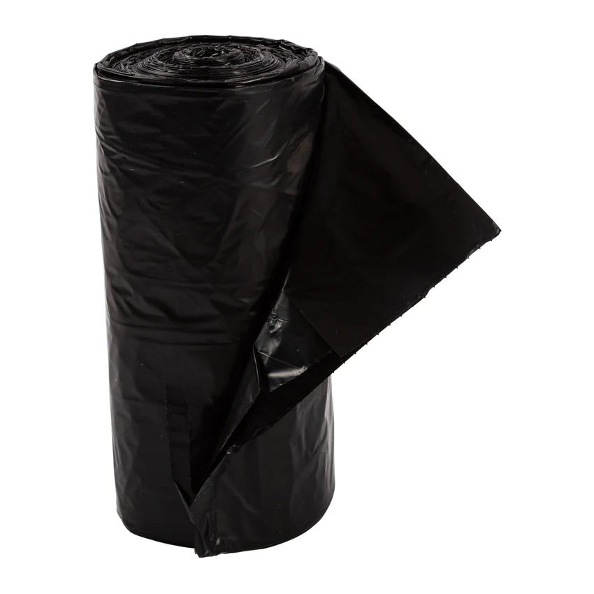 V303815C 30X38 15MIC HDPE GARB RHINO-X BLACK @20X25