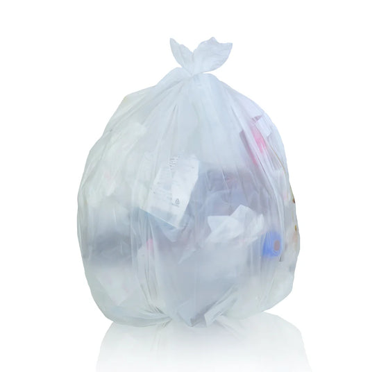 GARBAGE BAG 30" X 38" CLEAR X-STG 150/CS