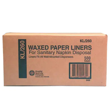 BAG SANITARY NAPKIN DISPOSAL KRAFT 7.5x3.5x9.75 500/CS
