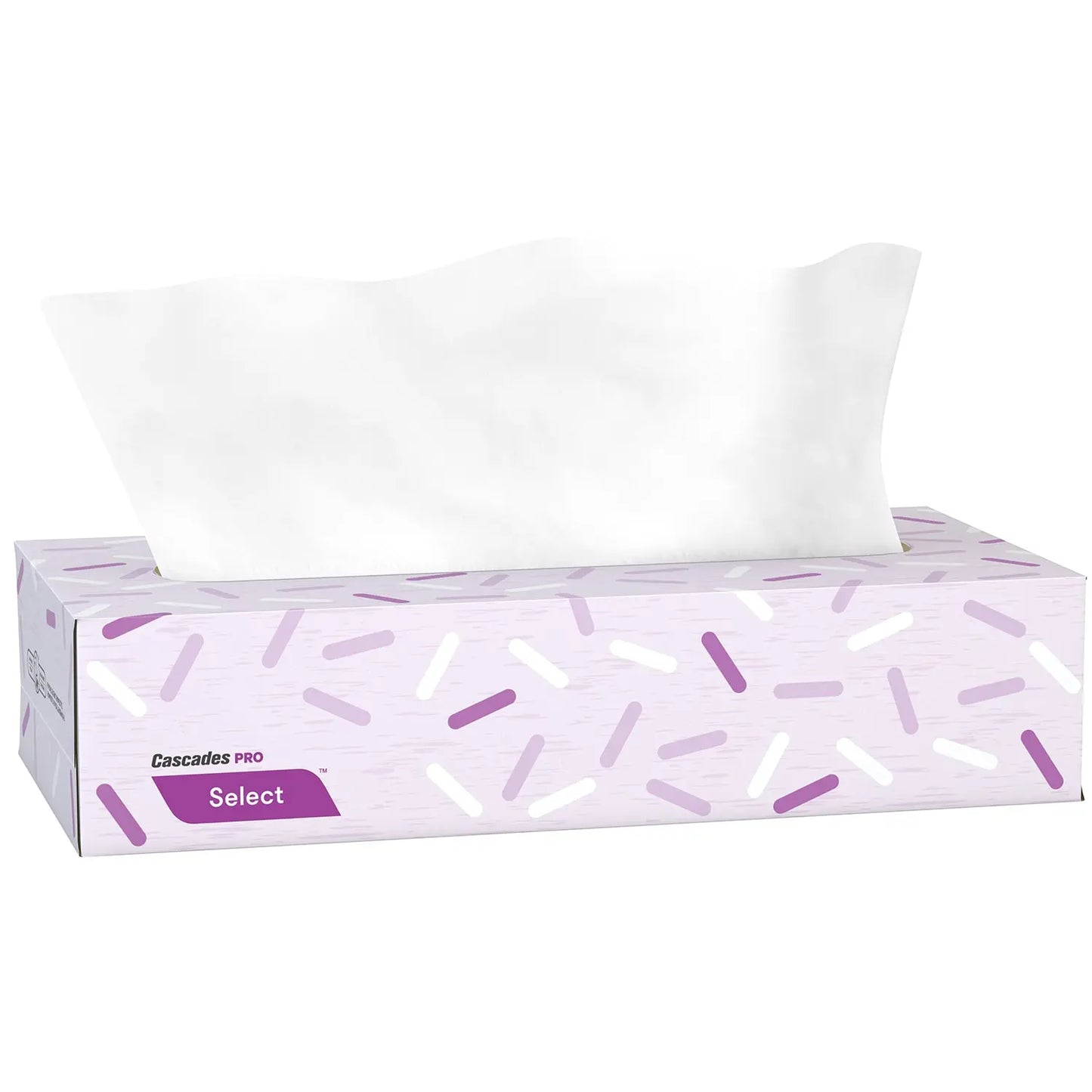 FACIAL TISSUE #F950 CASCADES SELECT 2PLY WHITE 100 X 30/CASE