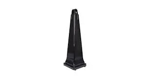 Rubbermaid GroundsKeeper Smoking Post, Black