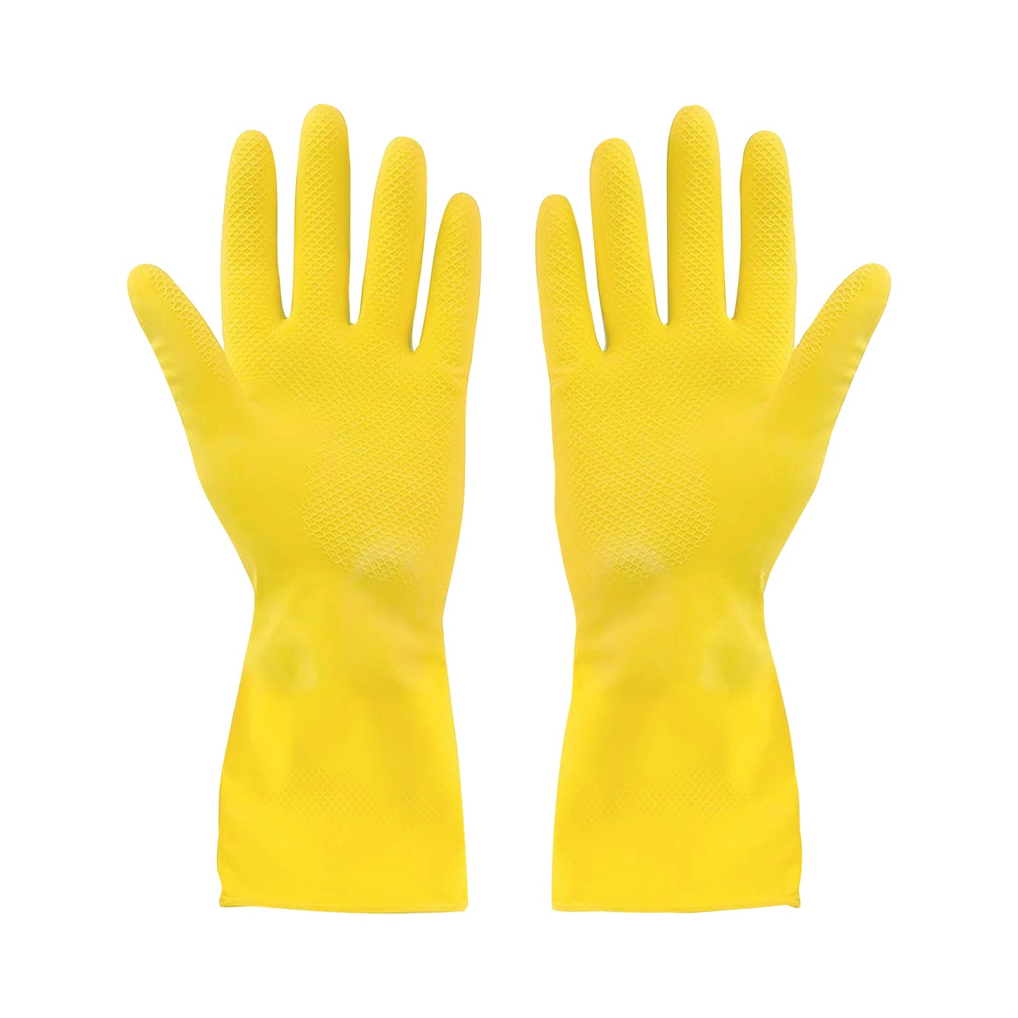 GLOVE YELLOW RUBBER MEDIUM /PAIR