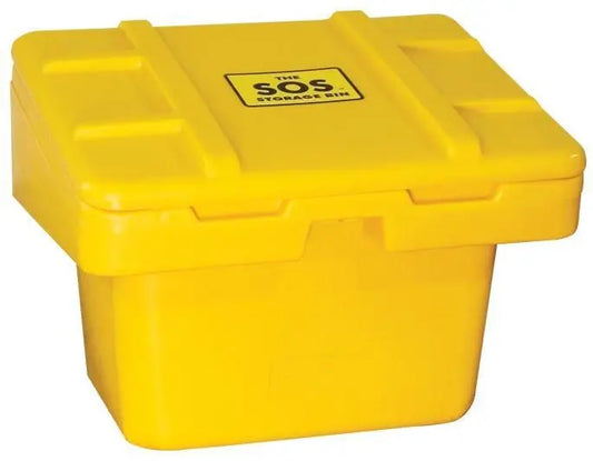 SOS 5.5 cu ft Storage Bin, Yellow