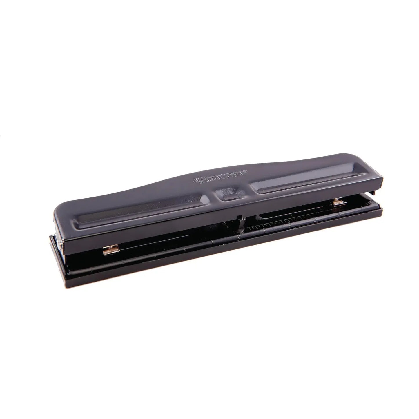 ADJUSTABLE THREE HOLE PUNCH