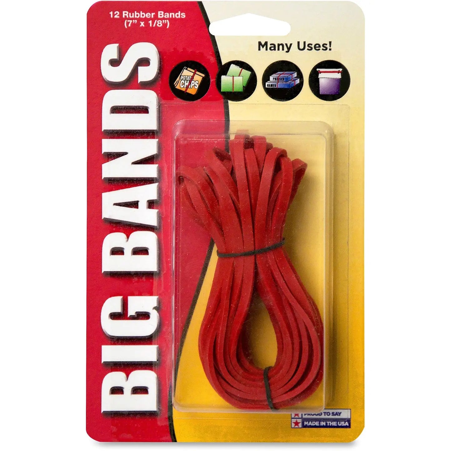 ALLIANCE BIG RUBBER BANDS-RED