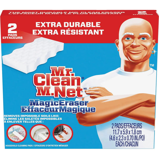 Mr. Clean Extra Power Magic Eraser Cleaning Pads, 2/PK