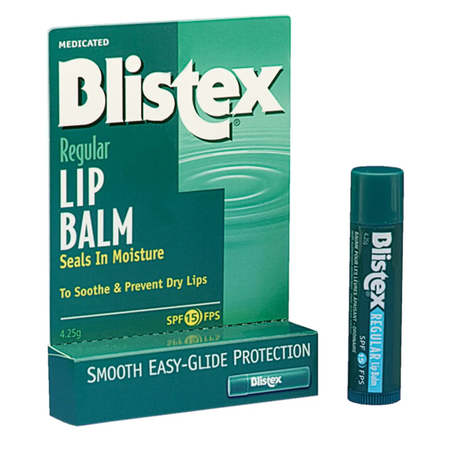 Blistex Regular Medicated Lip Balm, SPF 15, 4.25 g