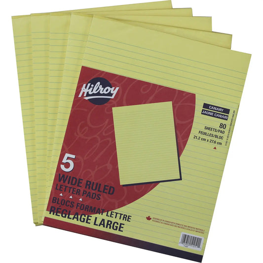 Hilroy Canary Figuring Pads (5/PK)