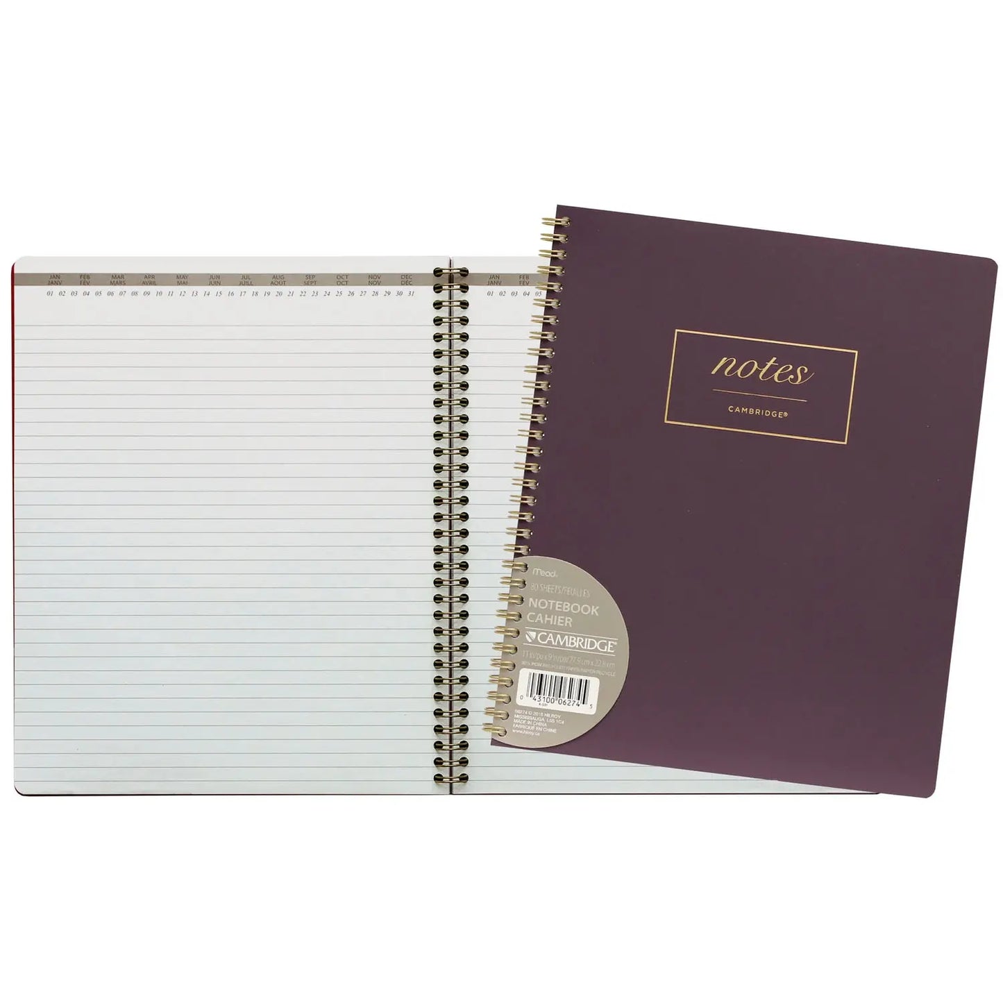 Cambridge Workstyle Twin Wirebound Notebook