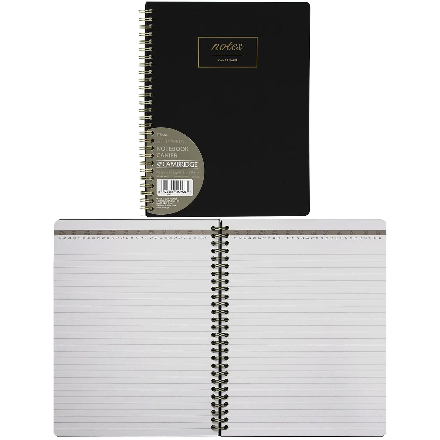 Cambridge Workstyle Twin Wirebound Notebook