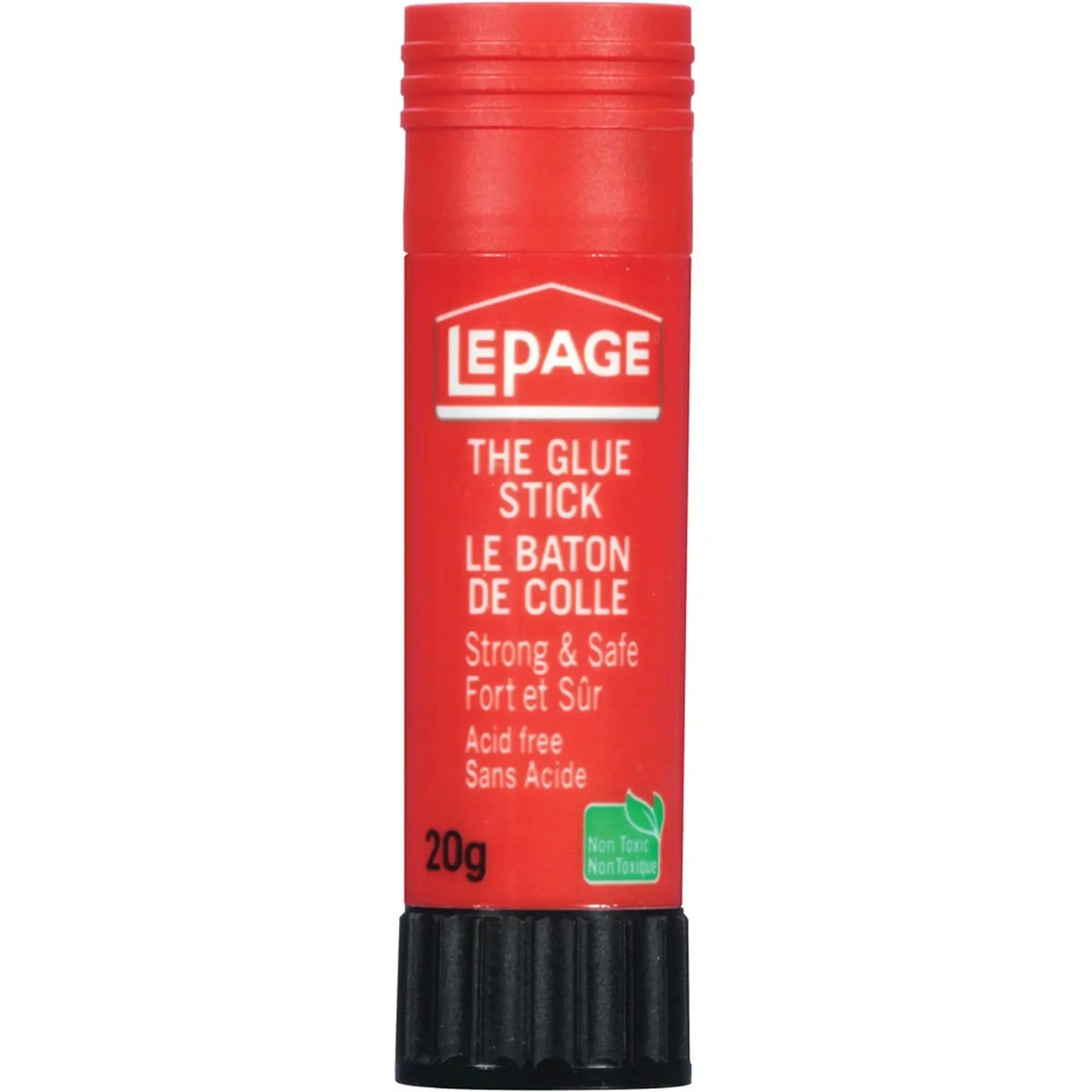 LePage Acid-Free Washable Glue Stick, Clear, 20 g