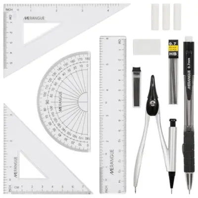 12-PIECE MATH SET