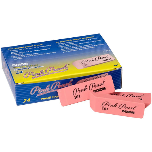 Dixon The Original Pink Pearl Pencil Eraser, Large