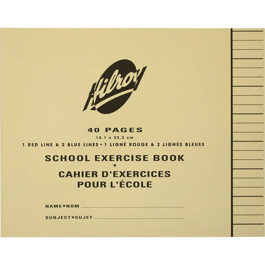 Hilroy School Exercise Book