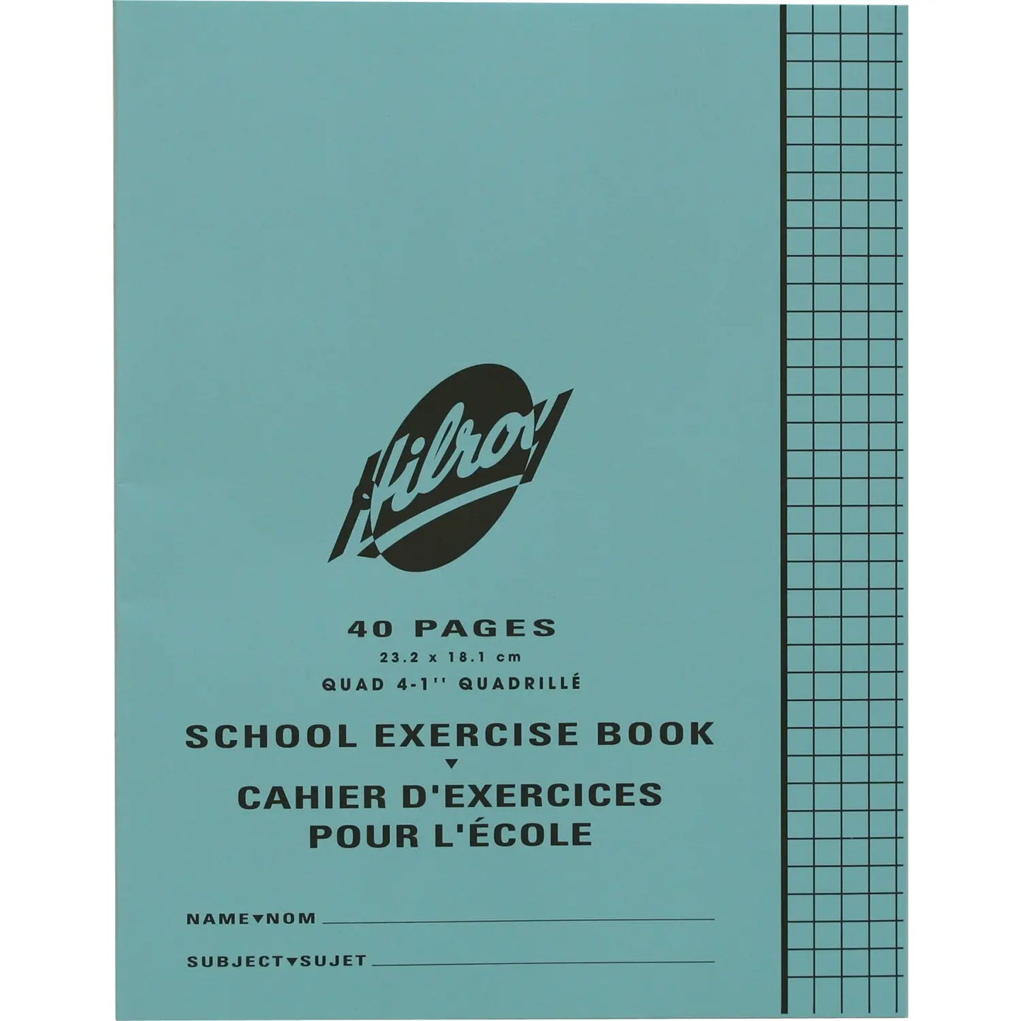 Hilroy School Exercise Book