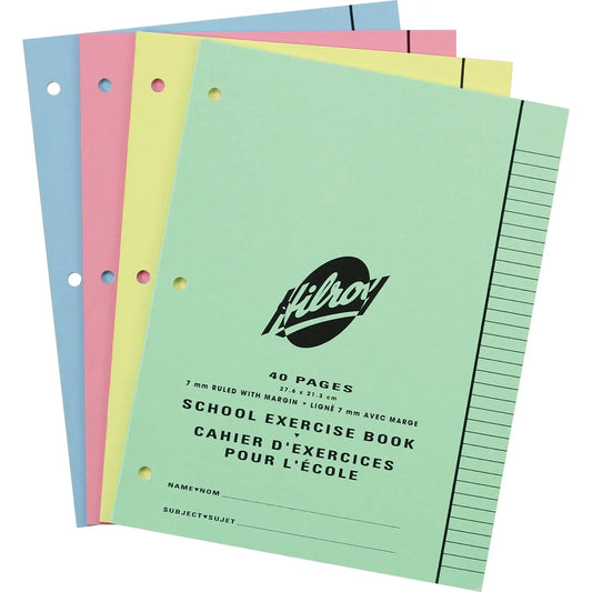 Hilroy School Exercise Book