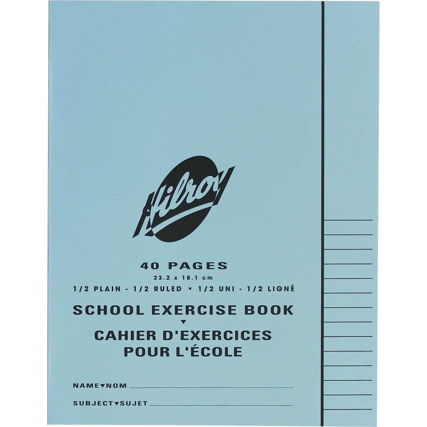 Hilroy School Exercise Book