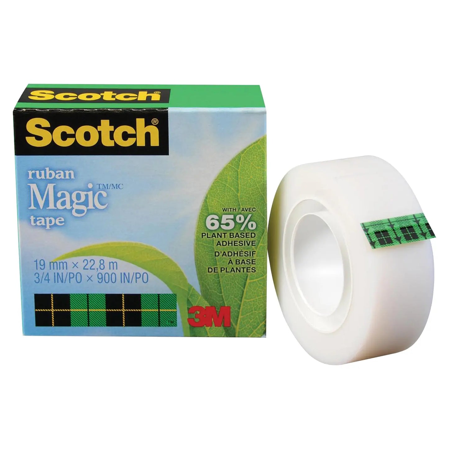 Scotch Magic Tape Refill with Plant-Based Adhesive