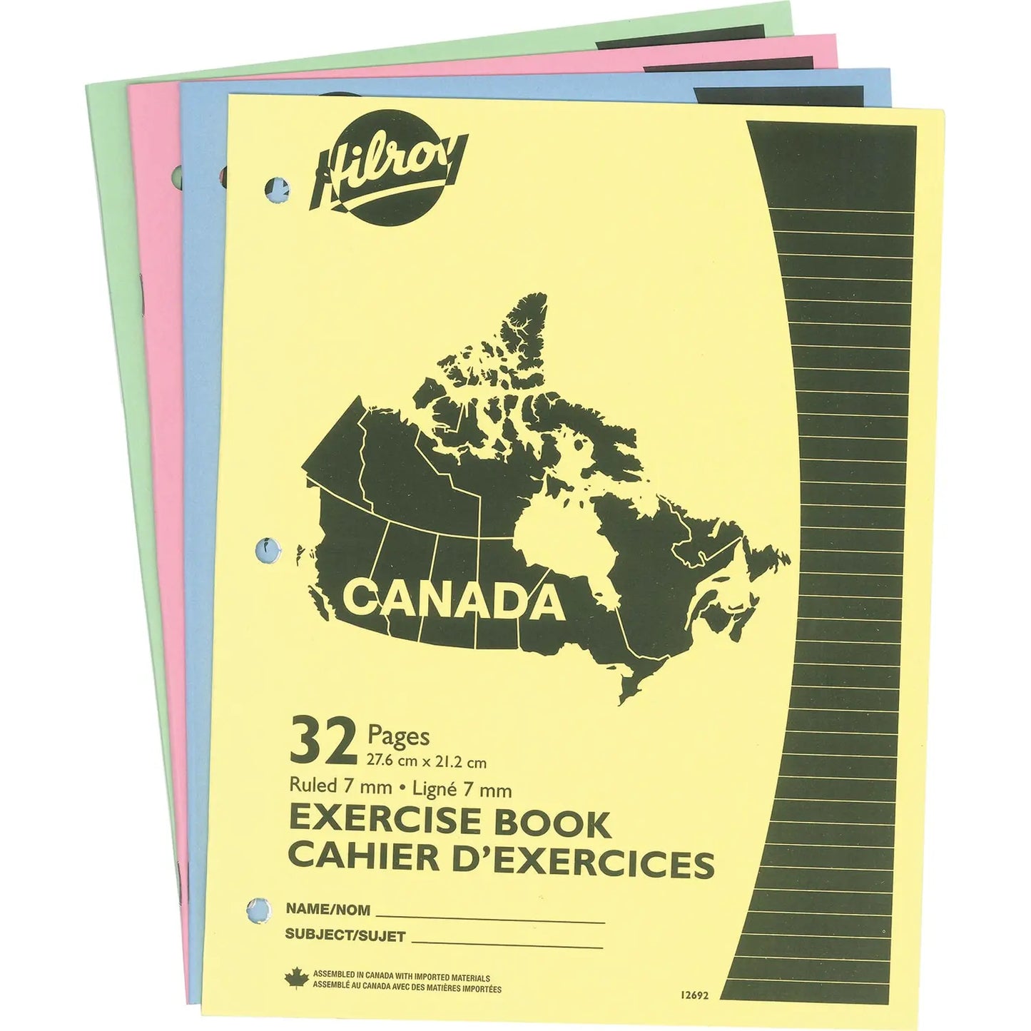 Hilroy Canada Stitched Exercise Books