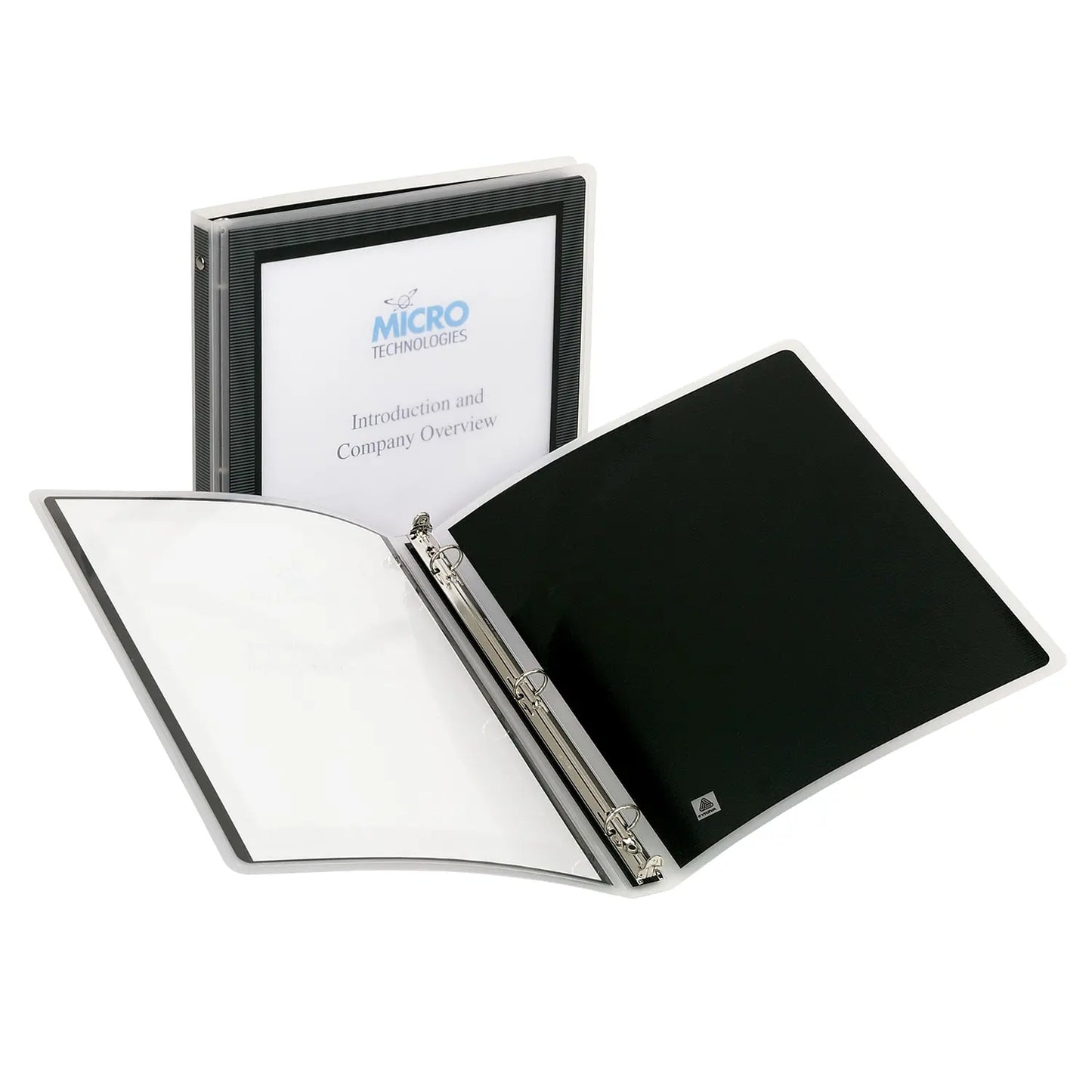 Avery Flexi-View Presentation Binder, 1/2", Black