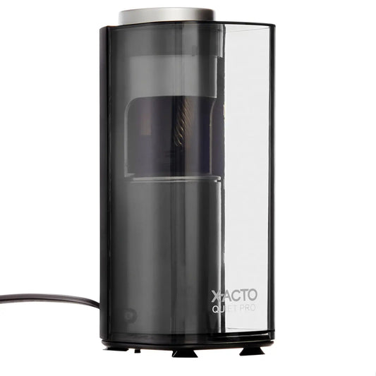 X-Acto QuietPro Electric Pencil Sharpener, Black