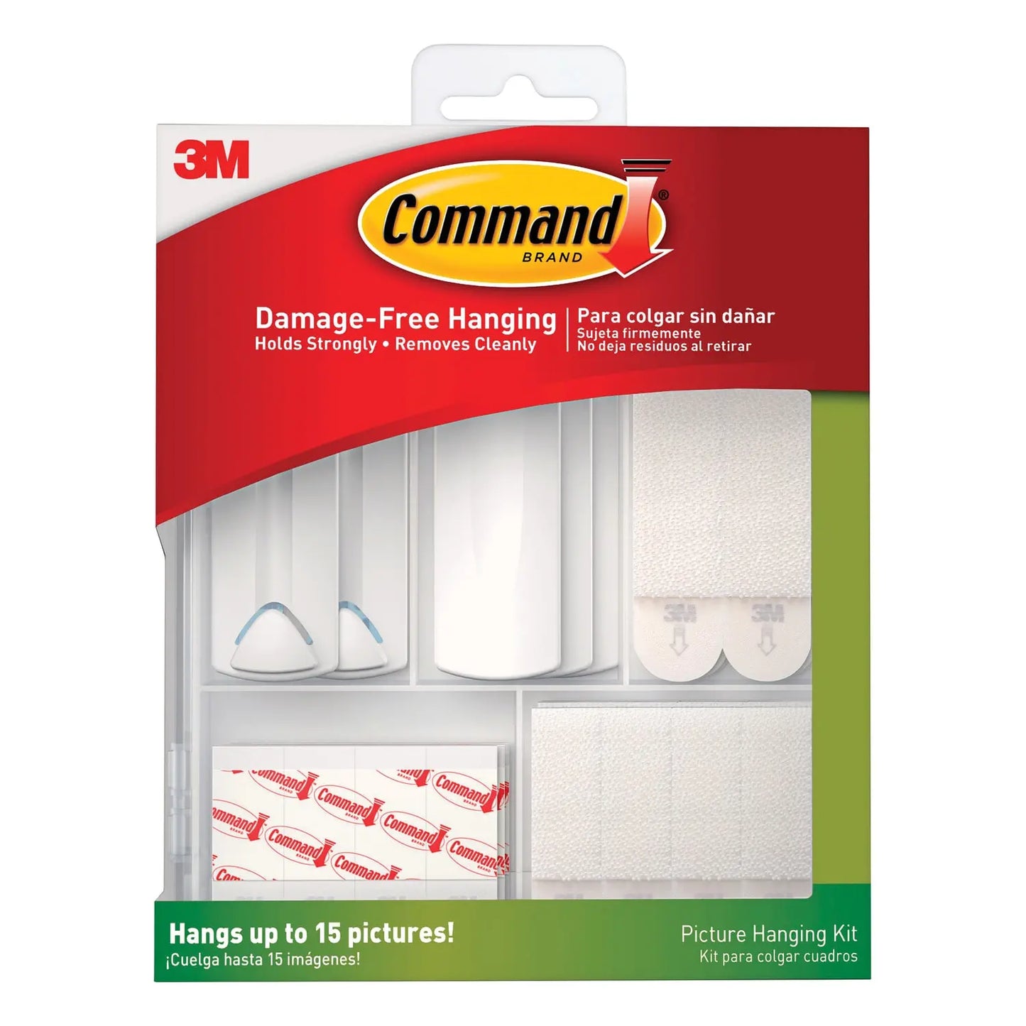 Command 38 Piece Picture Hanging Kit, White