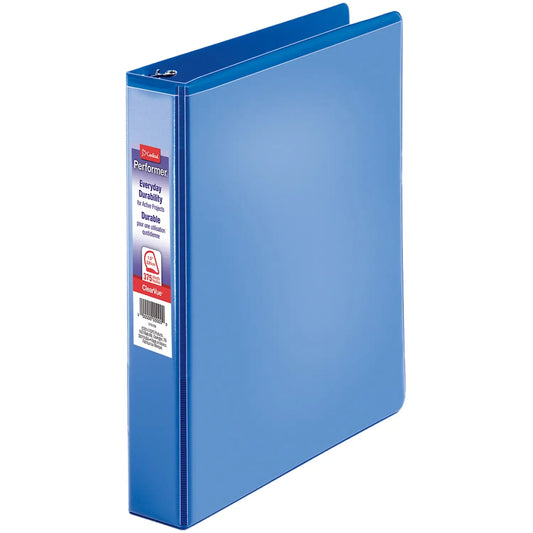 VIEW D-RING BINDER, 1.5 , BLUE