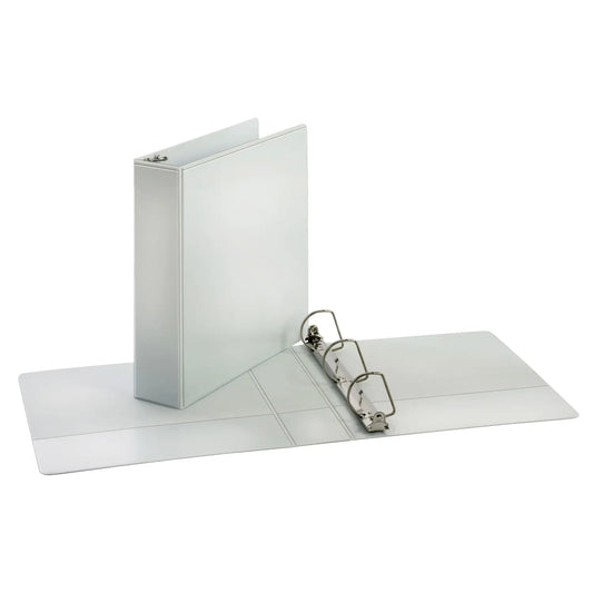 VIEW D-RING BINDER, 2 , WHITE