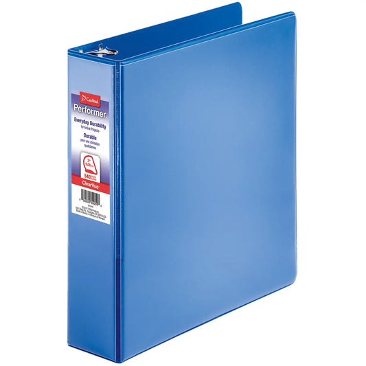 VIEW D-RING BINDER, 2 , BLUE