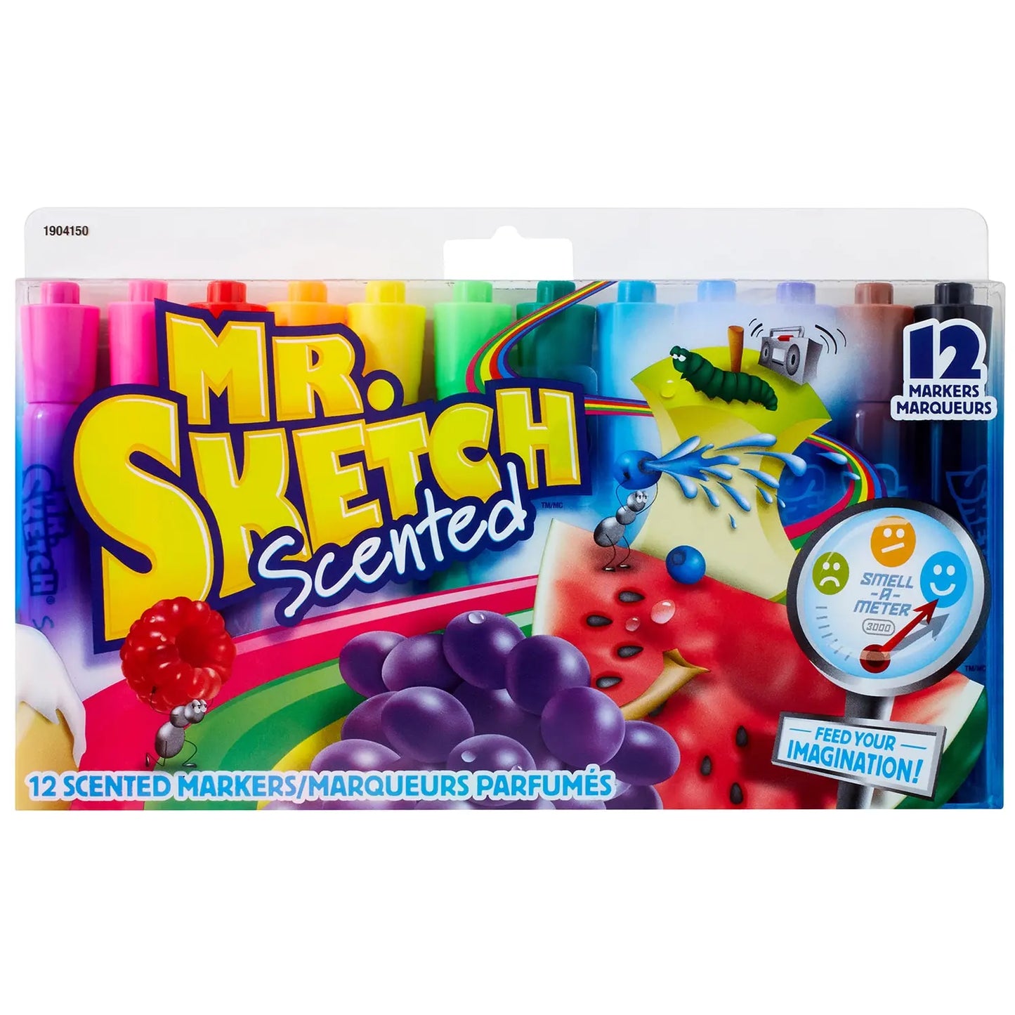 Mr. Sketch Scented Chisel-Tip Markers, 12/Pack