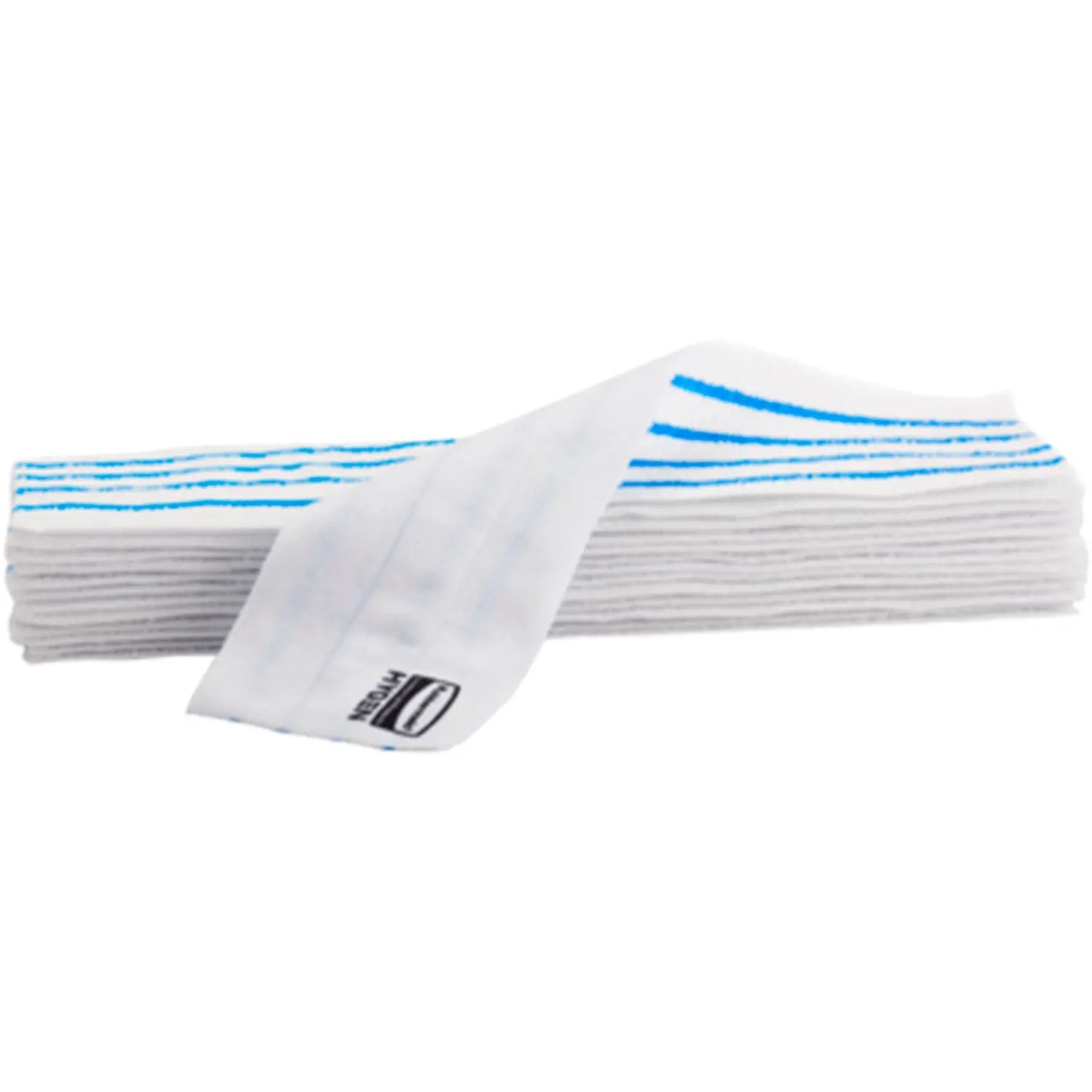 Rubbermaid Commercial Products HYGEN Disposable Microfibre Pads, White/Blue, 18", 50/PK