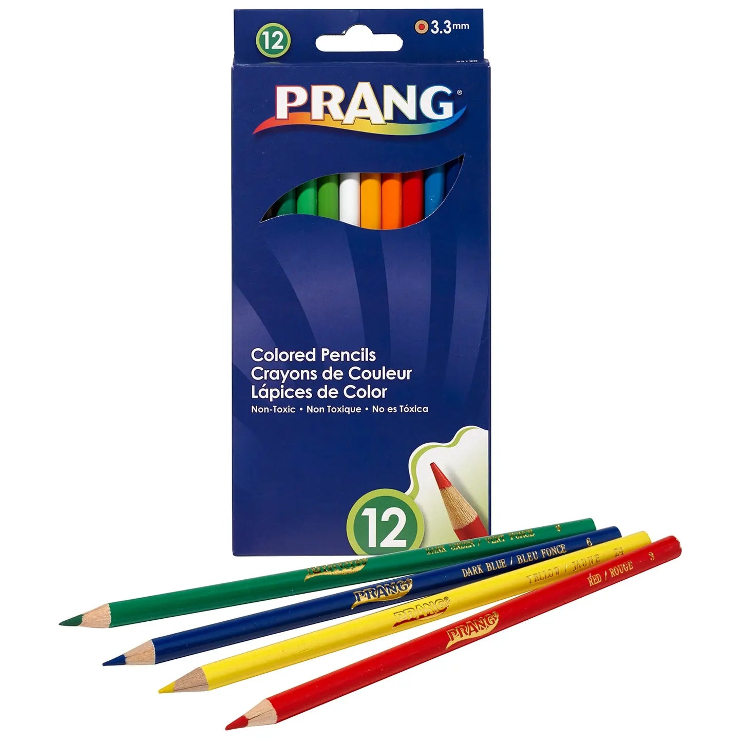 COLOURED PENCILS PRANG 12/BOX