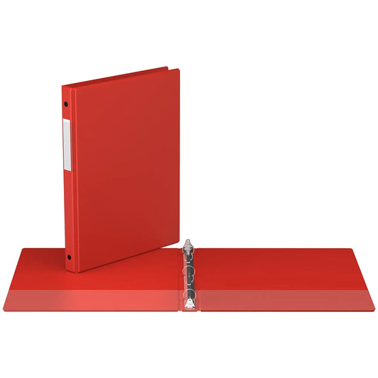 Davis Group 2300 Essential 5/8" Round-Ring Binder, Red