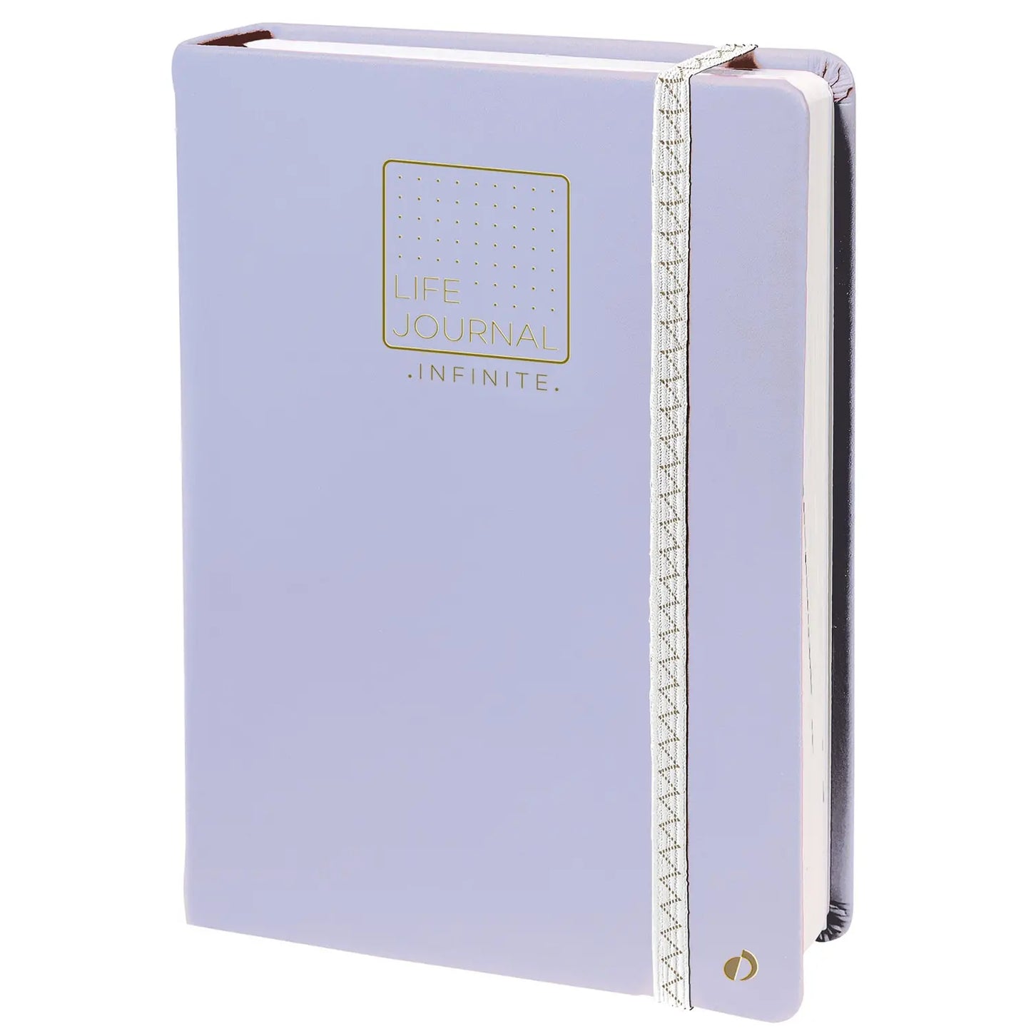 Quo Vadis Perpetual Planner Life Journal, 6" x 8 1/4", Violet, English