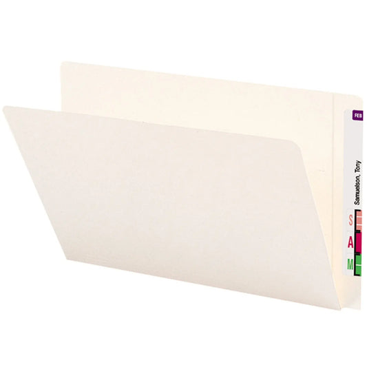 Smead End Tab Heavyweight File Folders, Ivory, Legal Size, 50/BX