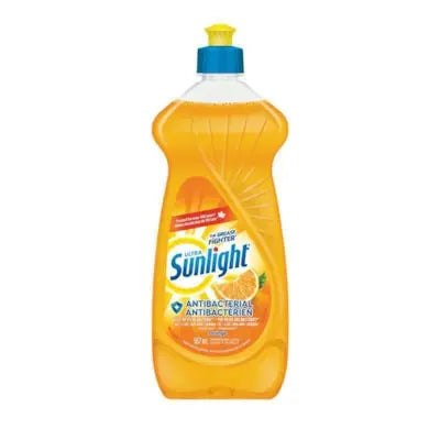 **Discontinued** Sunlight Ultra Antibacterial Liquid Dish Soap, Orange Scent, 562 mL