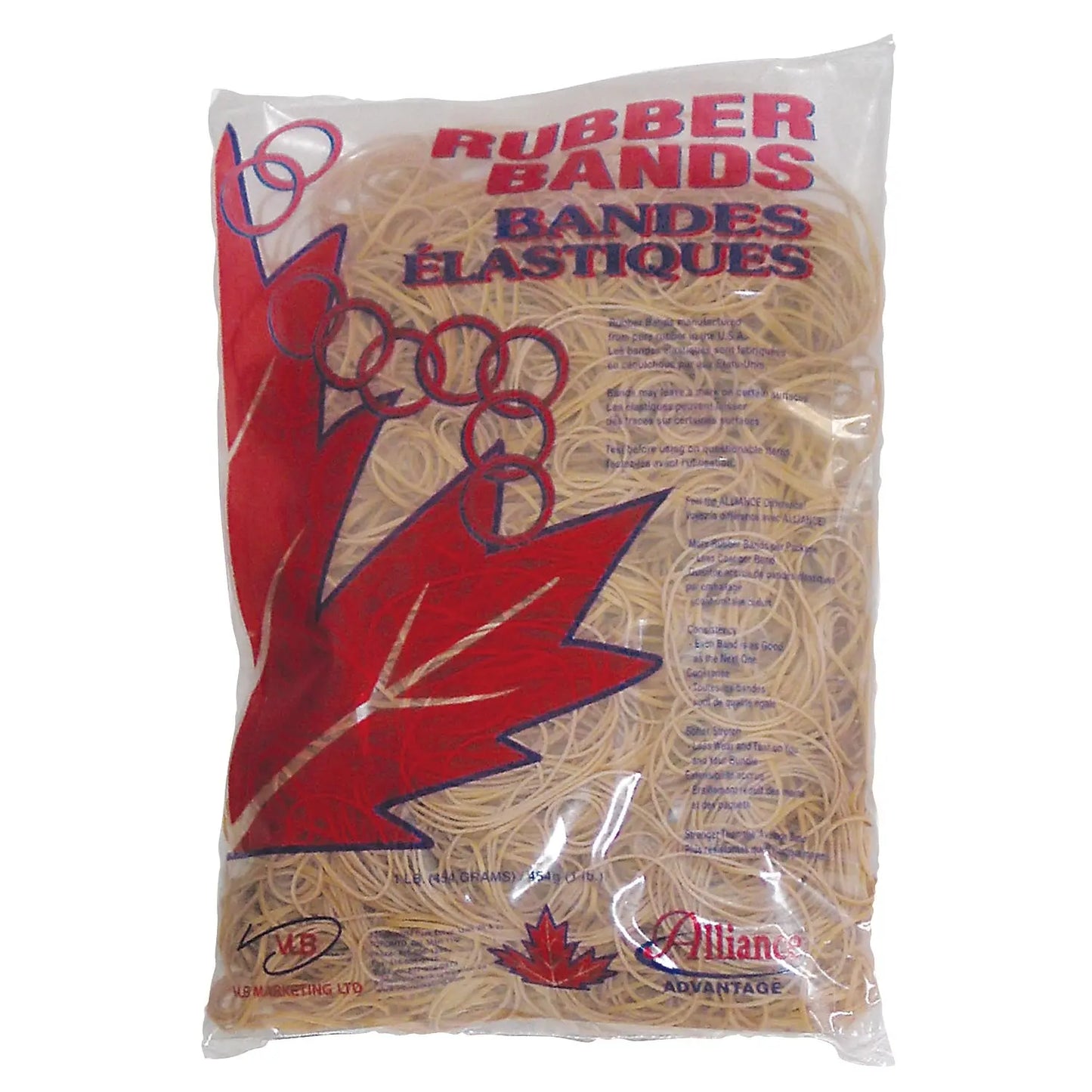 Alliance Rubber Bands, Assorted Sizes