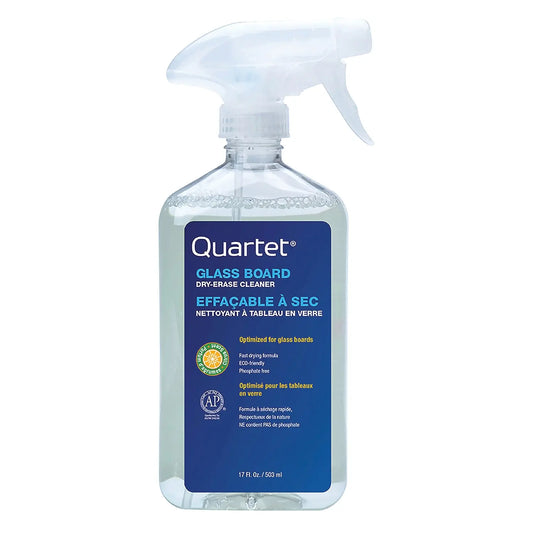 Quartet® Premium Glass Board Dry-Erase Cleaner (503 mL)