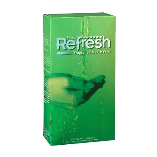 SC Johnson Professional Stoko Refresh Foam Hand Soap Refills, Dye and Fragrance Free, 800 mL, Carton of 6