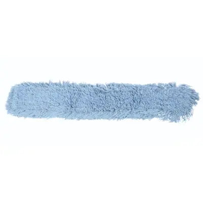 Globe Commercial Products Breakaway Pro-Stat Slip-On Dust Mop Heads, Blue, 48" x 5"