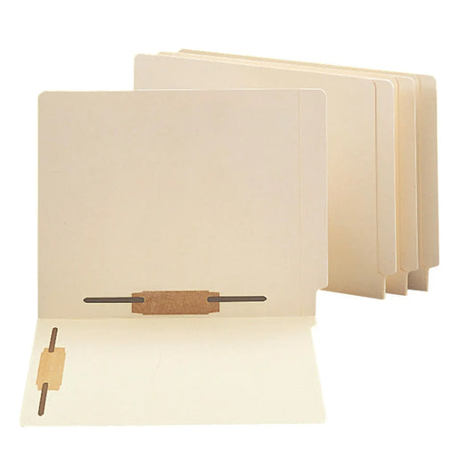 Smead End Tab Fastener File Folders, Manila, Letter-Size (50/BX)