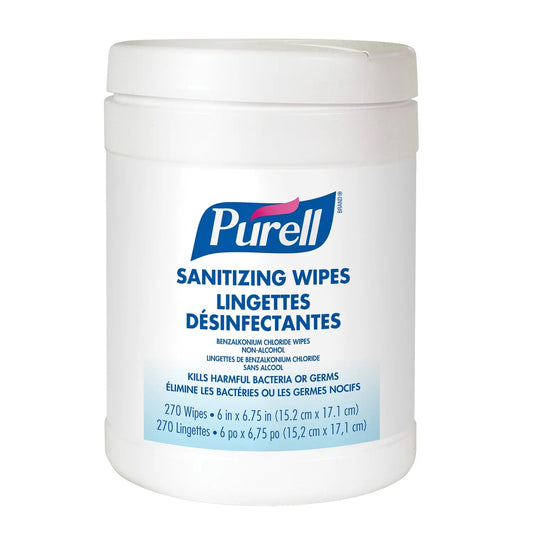 Purell Non-Alcohol Sanitizing Wipes, 270/PK