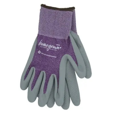 Watson Gloves 375 Karma Ladies Recycled Polyester Knit Work Gloves, Medium, Purple, Pack of 6 Pairs