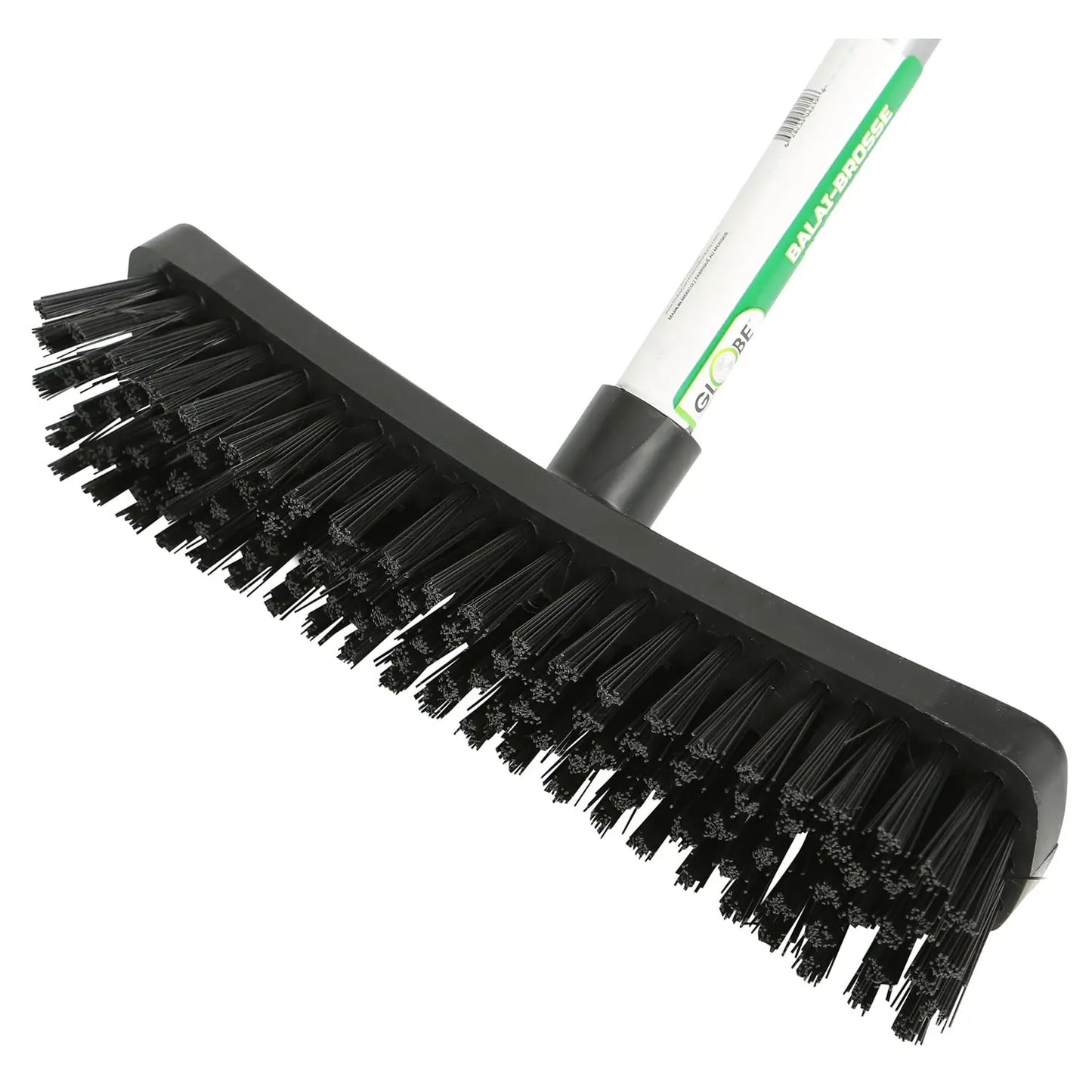 Globe Commercial Products Floor And Deck Scrub Brush and Metal Handle