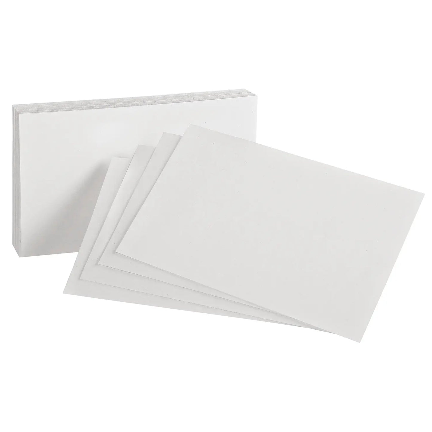 Oxford Printable Index Cards, Plain White, 4" x 6", 100/PK