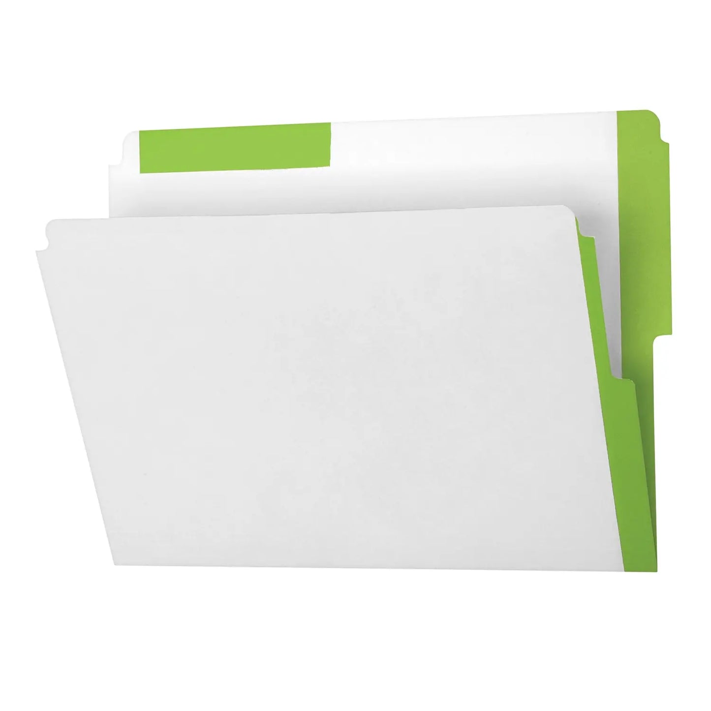 Pendaflex Top & End Tab Shelf Folders with Colour Stripes