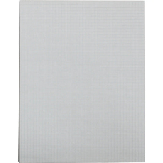 Hilroy Figuring Notepad, Quad Ruled, White, Letter Size, 96 Sheets