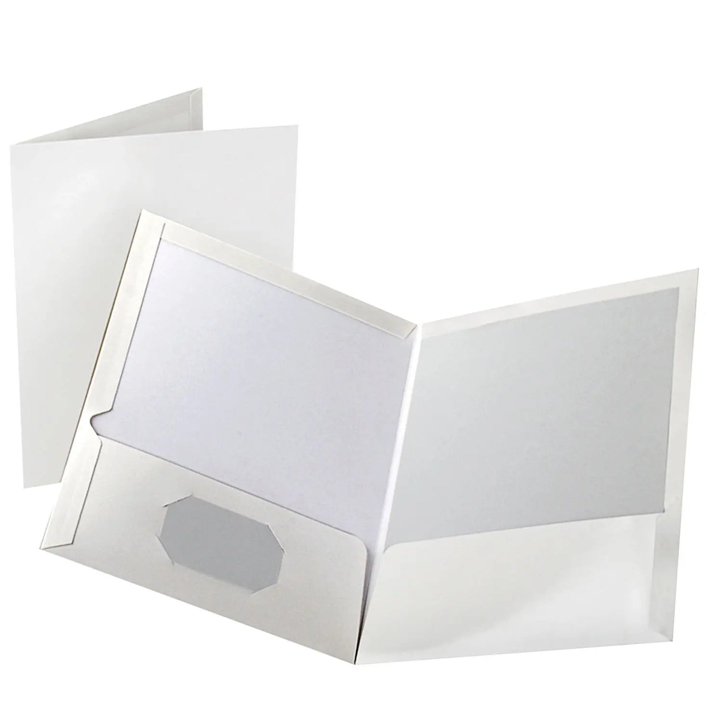 Oxford Showfolio Laminated Twin-Pocket Folders