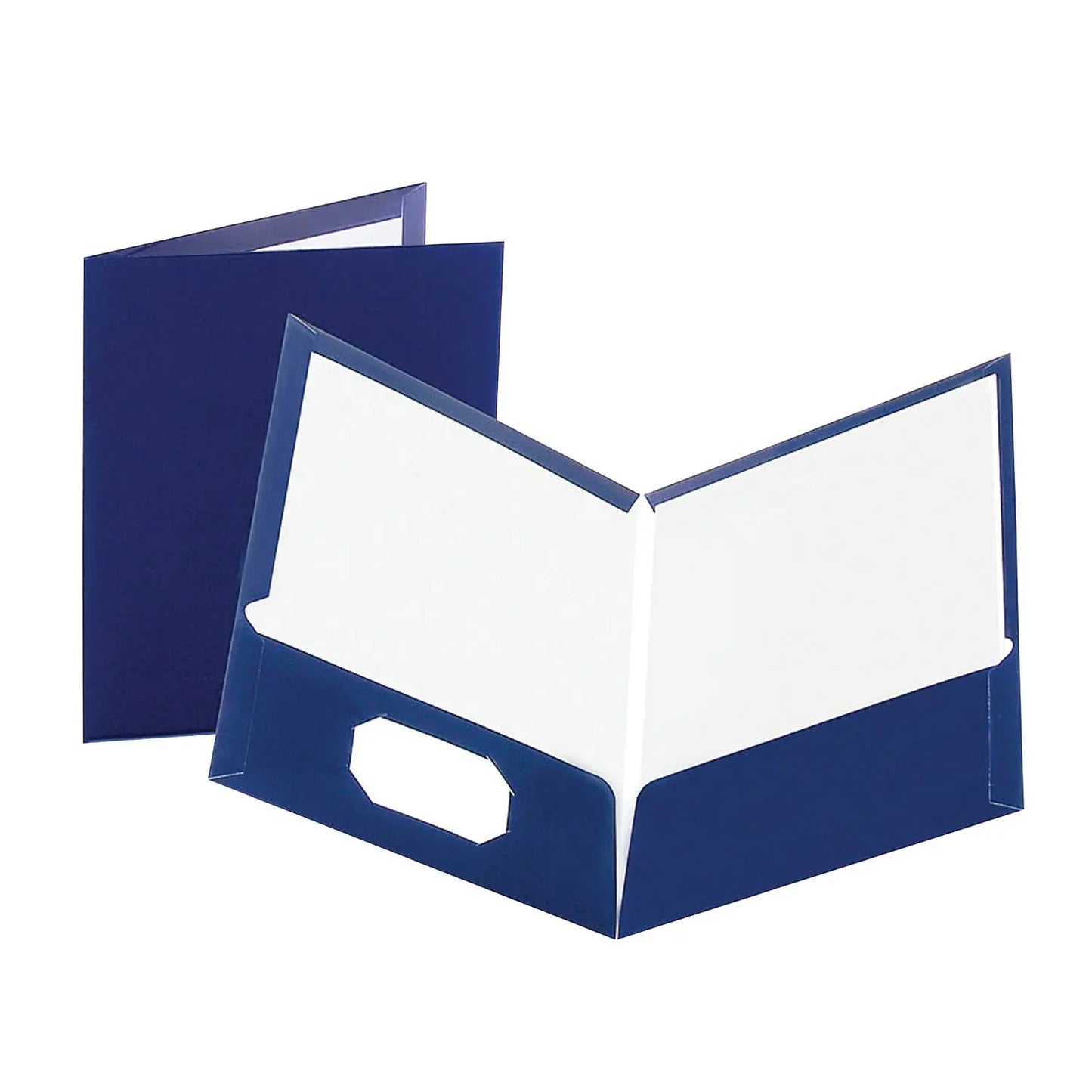 Oxford Showfolio Laminated Twin-Pocket Folders