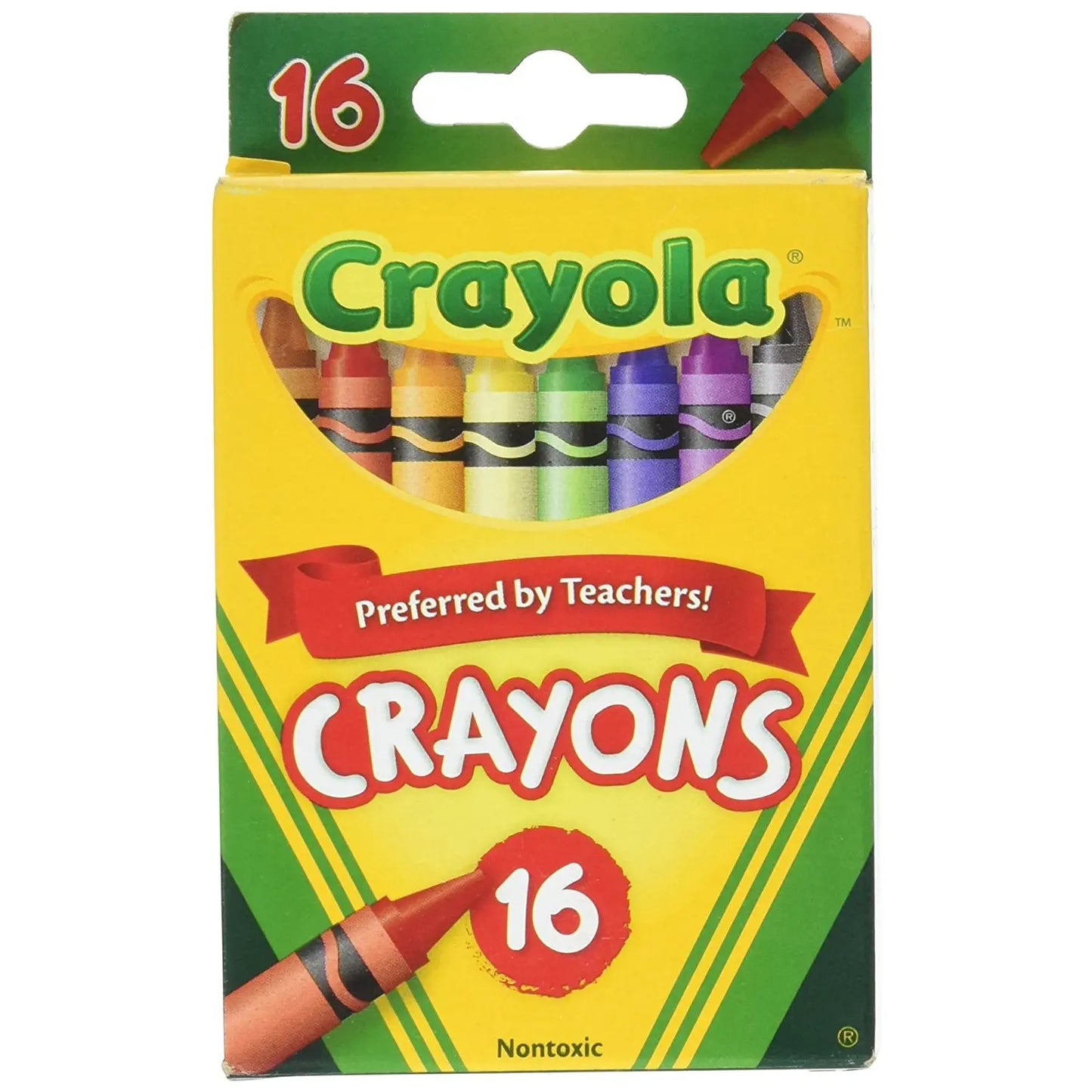 Crayola Crayons, Assorted colours, 16/PK